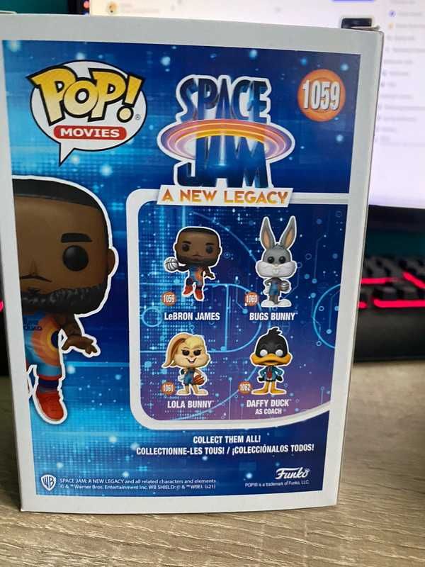 LeBron James Space Jam funko pop!