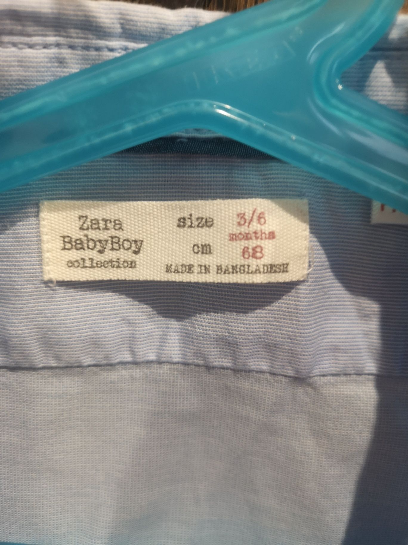 Zara baby i H&M 2 szt koszule 3-6miesiecy jak nowe