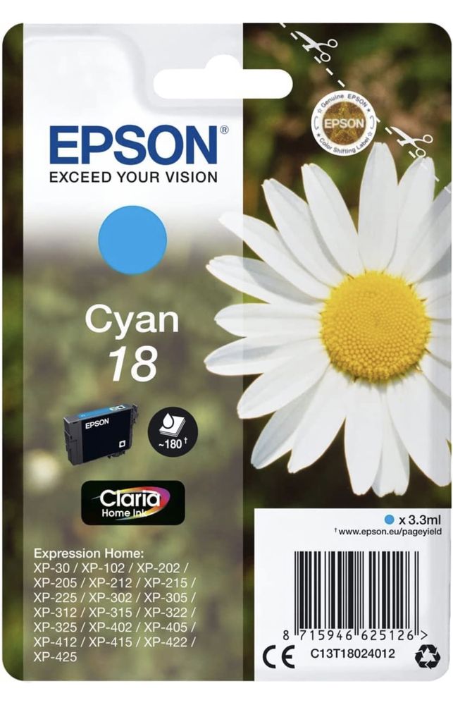 Epson 18 tinteiro Ciano