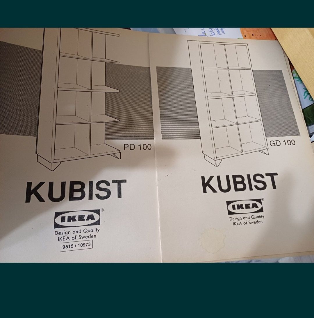 Meble ikea łózko minnen rosnące piętrowe antresola regał kubist