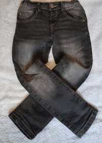 Next spodnie jeansy na bawelnianej podszewce 104