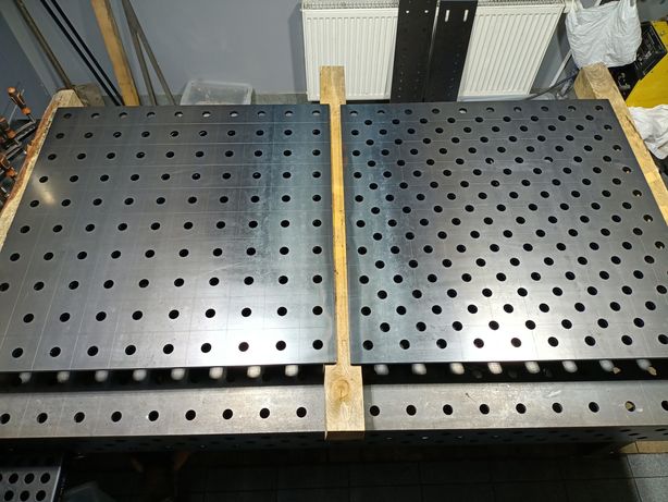 Stół spawalniczy blat 1000x1000/ 1500/1000 itp system 28/16 gr 12mm