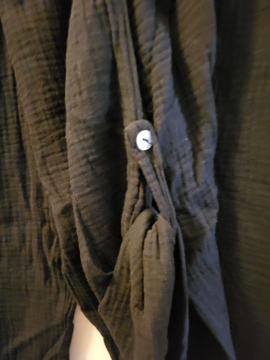 Komplet muslinowy czarny