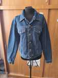 Niebieska dżinsowa kurtka damska Giorgio Armani jeans denim markowa