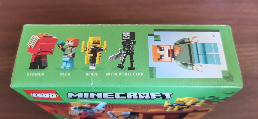 LEGO Nowy Minecraft Walka w jaskini 30705 i 21266 Bitwa na moście Neth