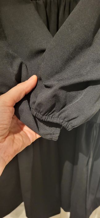 Vestido preto Mango