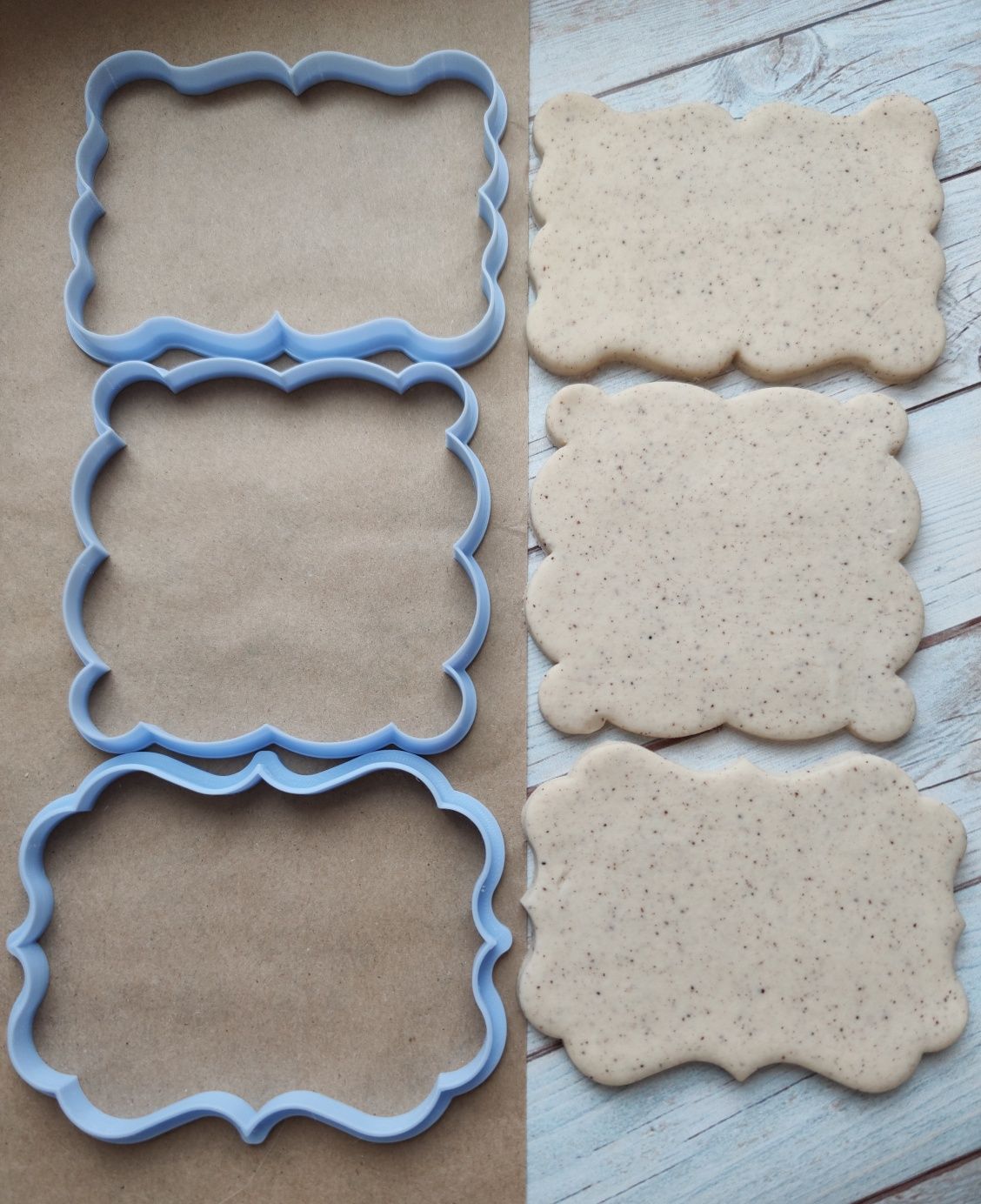Вирубки форми для печива , мастики та полімерної глини