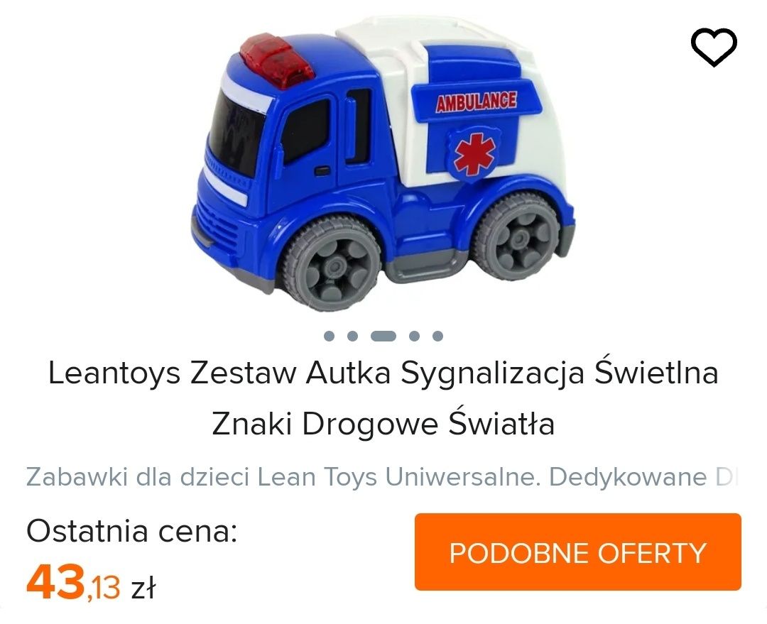 3 sztuki Autko z bajki MaQuinn metalowe, karetka i Mini Car zestaw