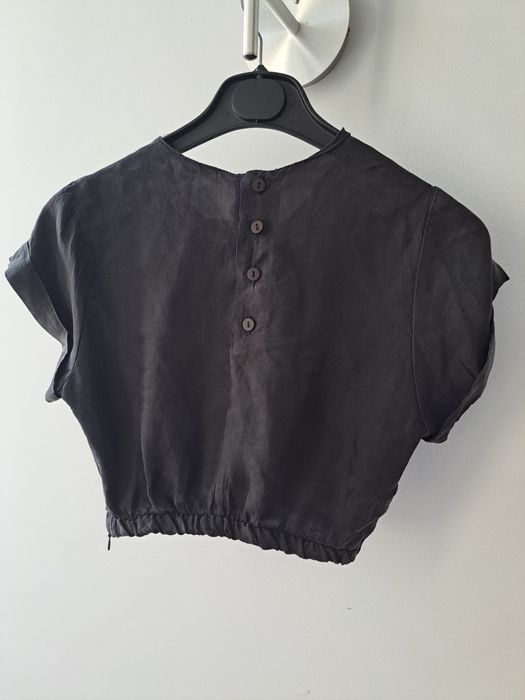 Top preto Zara XS