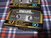 Аудіокасета Maxell XLII-S 90, 90хв, тип 2, хром, вир Японія, 2 шт