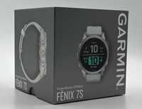 New Zegarek Garmin Fenix 7S Srebrno-Biały Kraków ul.krakowska 4 Sklep