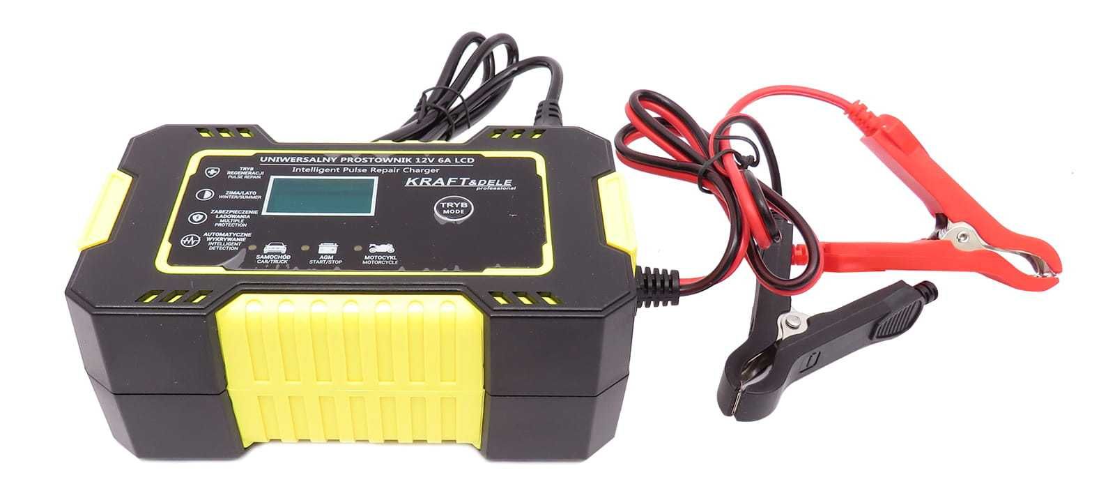 KRAFT&DELE Automatyczny Prostownik Do Akumulatorów Inteligentny KD1290