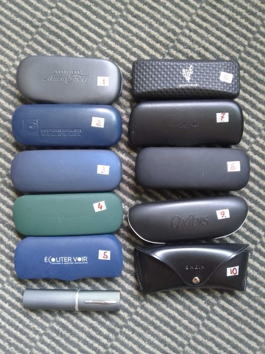 Футляры для очков. Очки антикварные.