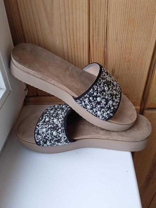 Летние шлепки,шлепанцы стелька 25 см