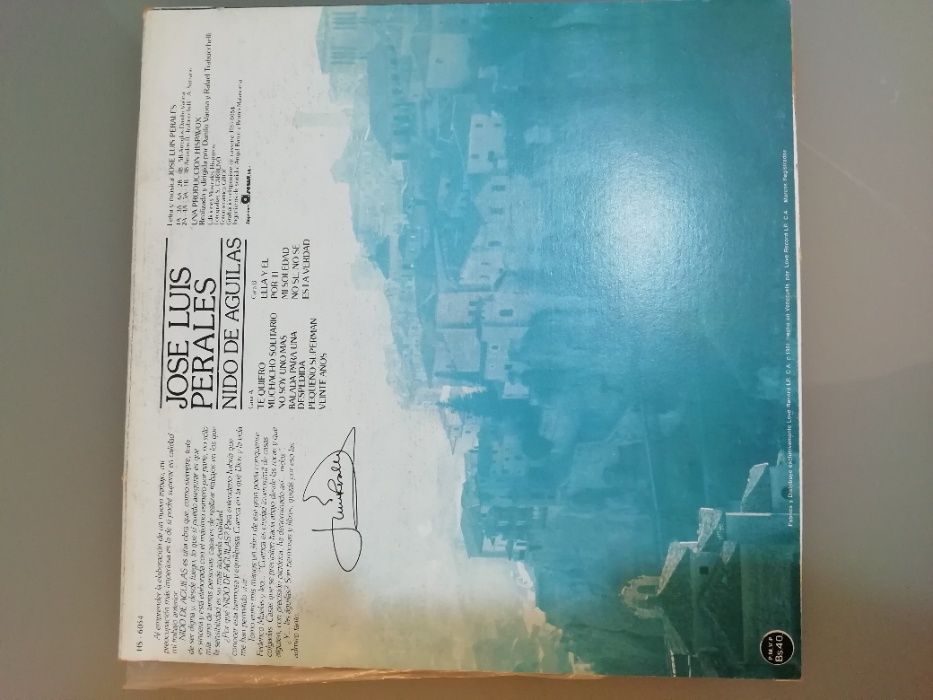 José Luis Perales / Nido de águilas - Vinil Musica Venezuelana