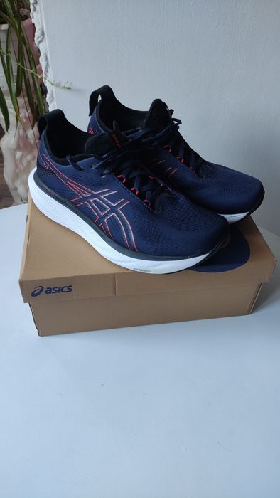 Кроссовки для бега Asics GEL-NIMBUS 25 темно-синий оригинал.