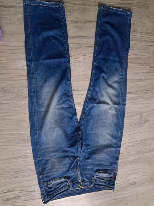 Spodnie jeans męskie duże
