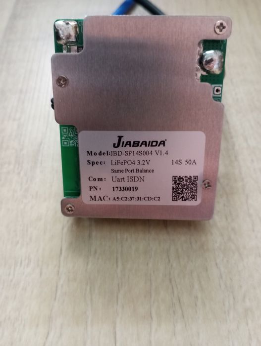 JBD BMS 7-14s LiFePo 50A