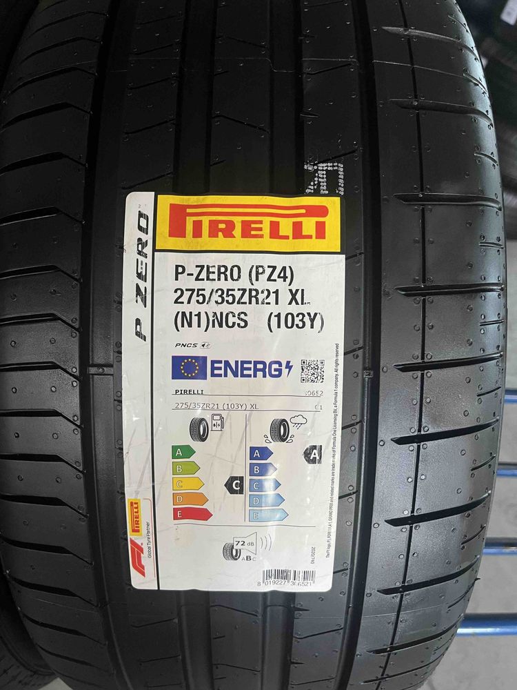 315/30/21+275/35/21 R21 Pirelli PZero PZ4 * 4шт новые