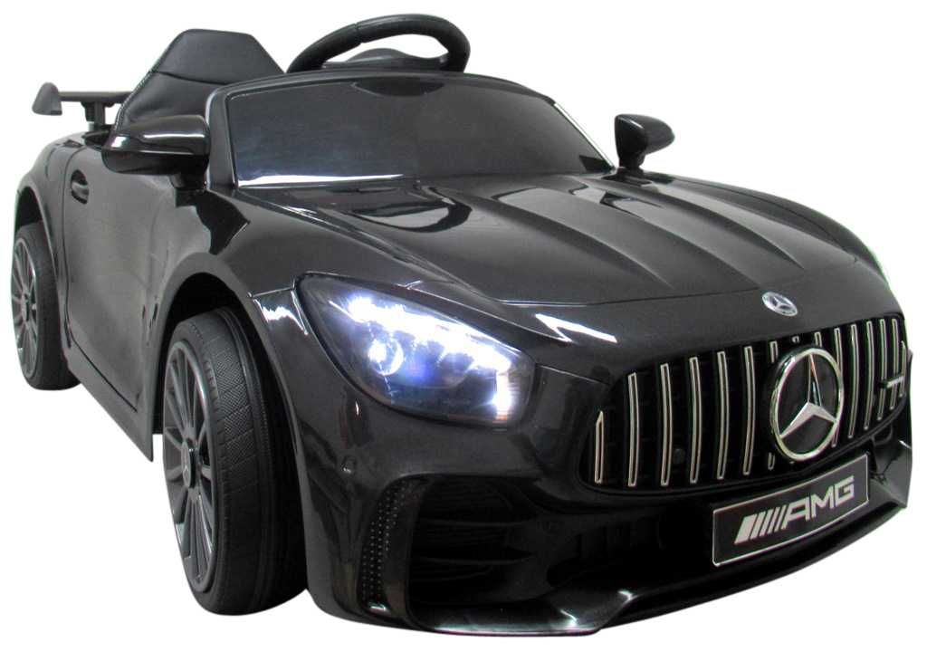 Auto na akumulator Autko dla dzieci Mercedes GTR Czarny Samochód RATY!