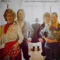 Фирменные пластинки группы ABBA и сольники участниц