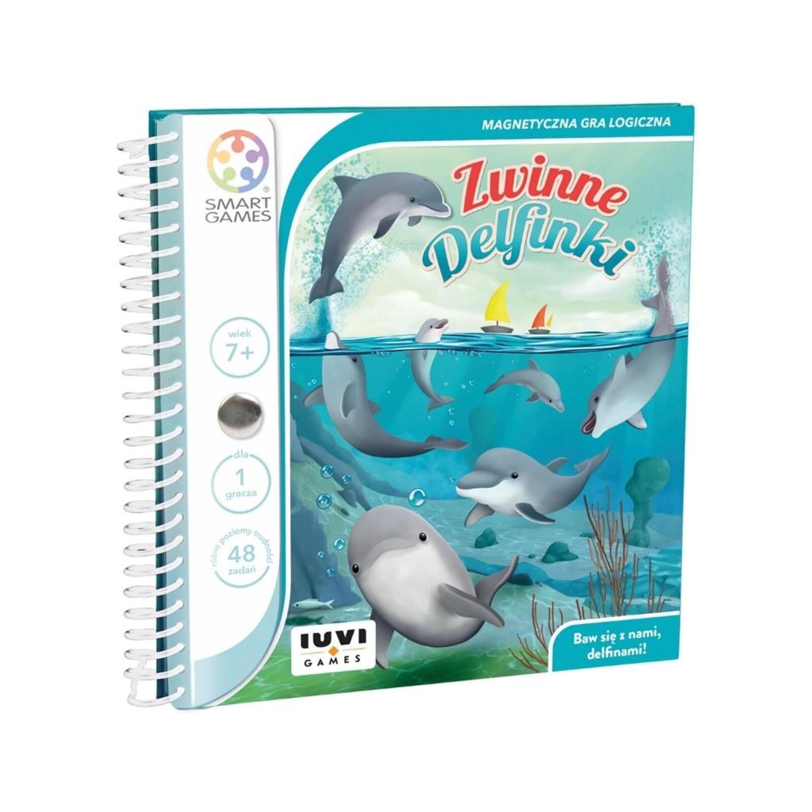 Smart Games Zwinne Delfinki (PL) IUVI Games IUVI Games folia,165x179