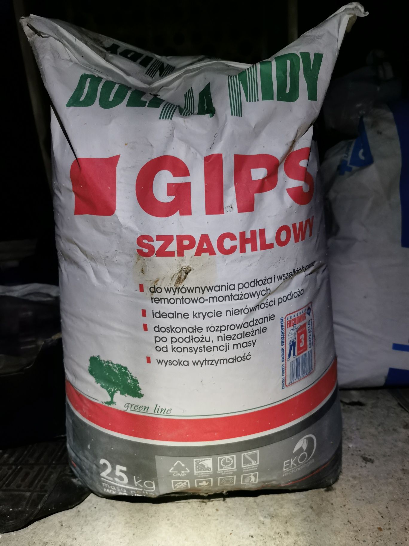 Gips Szpachlowy + inne 25 kg