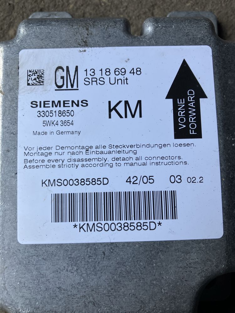 Opel Signum - moduł airbag