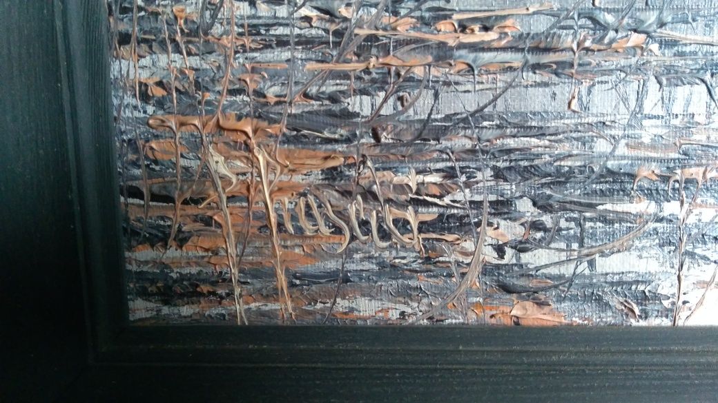 Obraz Pejzaż , Bohdan Piasecki , płótno , olej , wym. 73x60 cm.