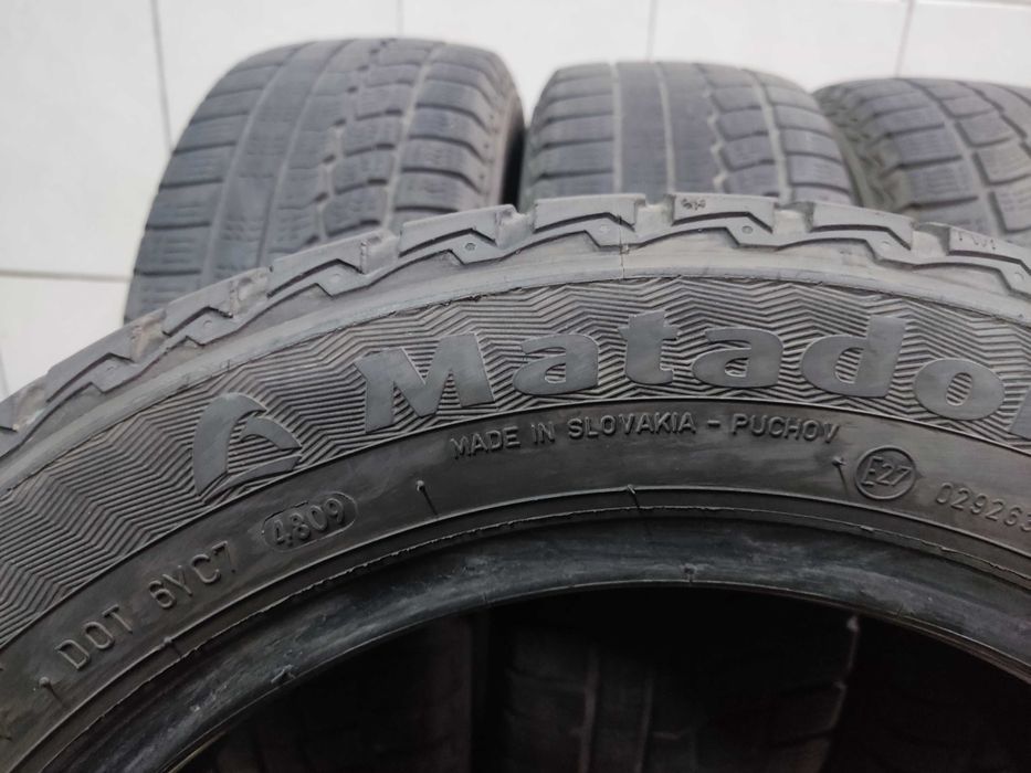 Matador 185/60R15 84T 4x4mm cena za 4szt MONTAŻ ZIMOWE