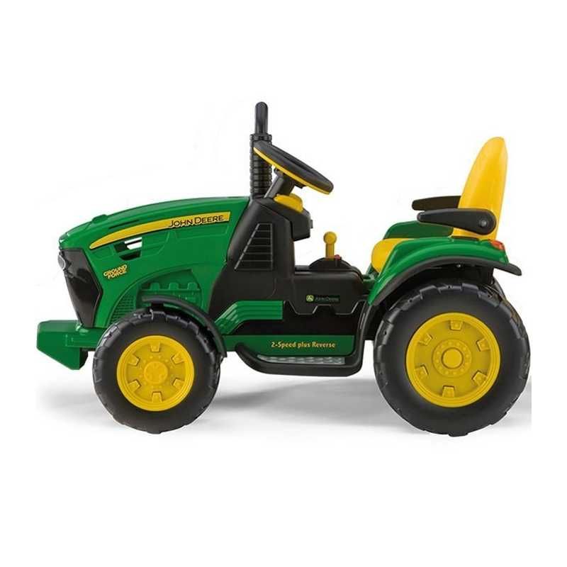 Nowy traktor JOHN DEERE dla dzieci pojazd z przyczepką 2x165W