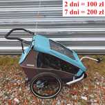Przyczepka rowerowa Croozer Kid 2 dwuosobowa - wynajem