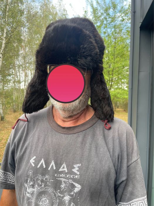 Czapka futrzana męska