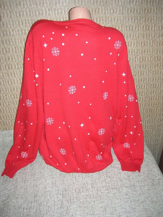 Новорічний різдвяний светр з Грінчем (унісекс) Розмір  XXL 2XL  F&F