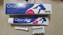 Orozyme gel dentífrico enzimático para cães e gatos