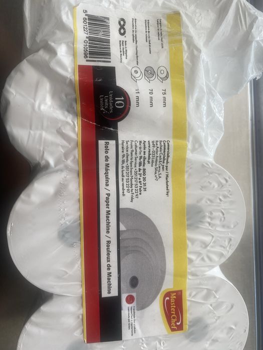Rolos papel impressora POS