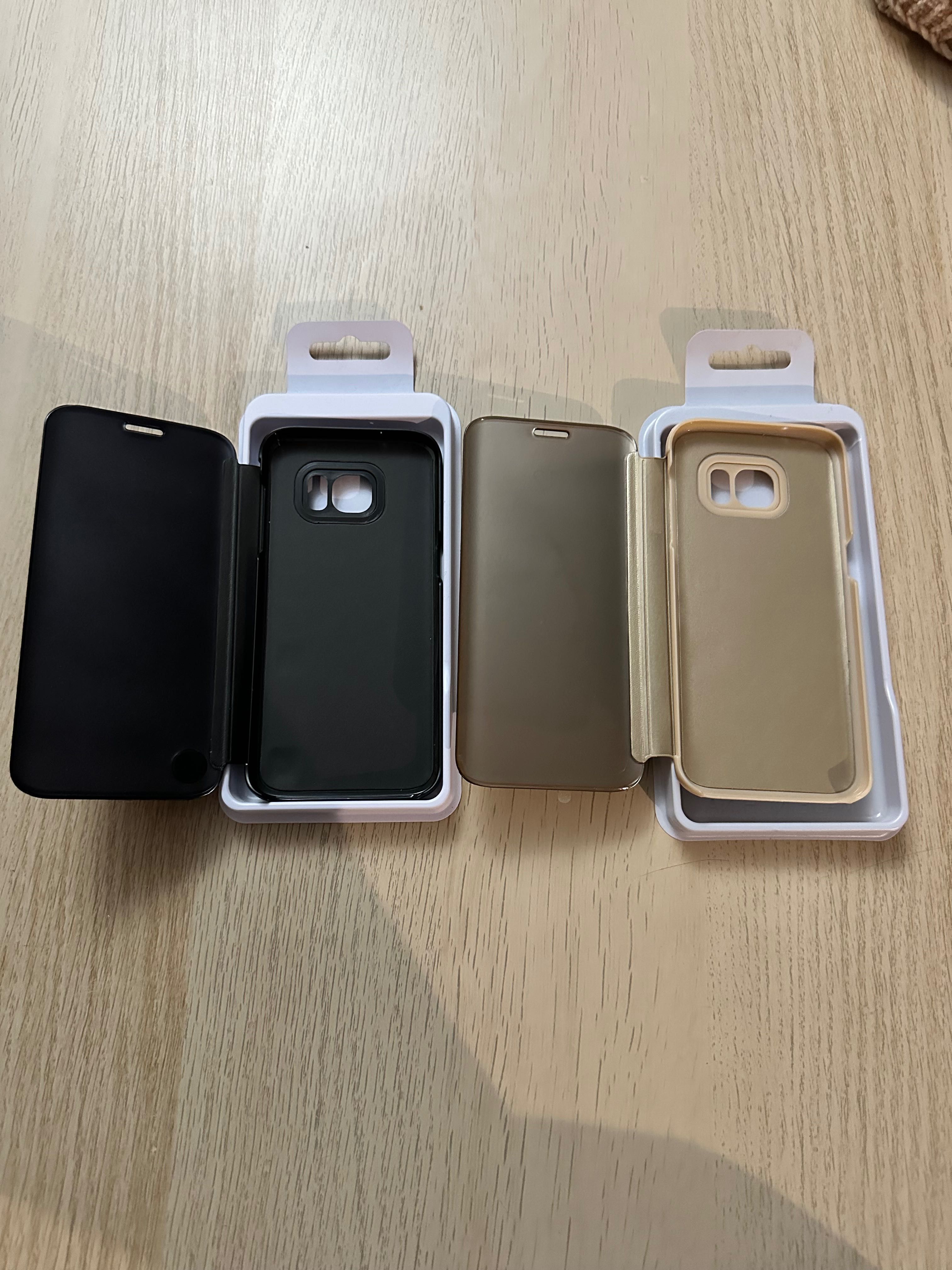 Etui z przezroczystym ekranem do Samsung Galaxy S7