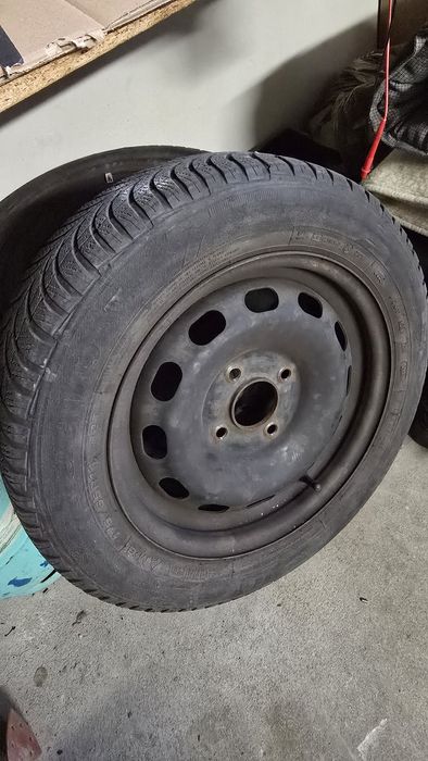 Kola zimowe ford fiesta 4 X felga z opną