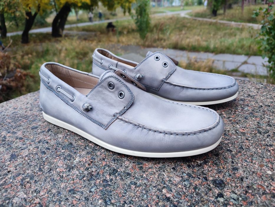 John Varvatos мокасины топсайдеры р.46. Б/у 1 раз.