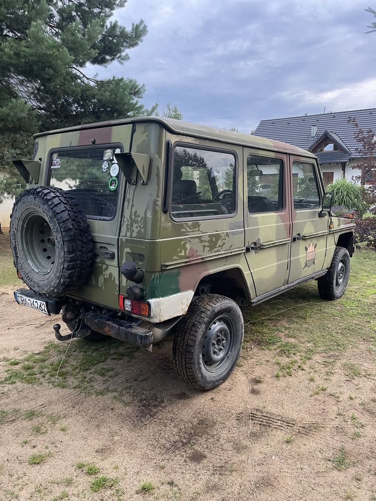 Mercedes G klasa 230GE wojskowy Puch, 9cio osobowy, automat, benzyna