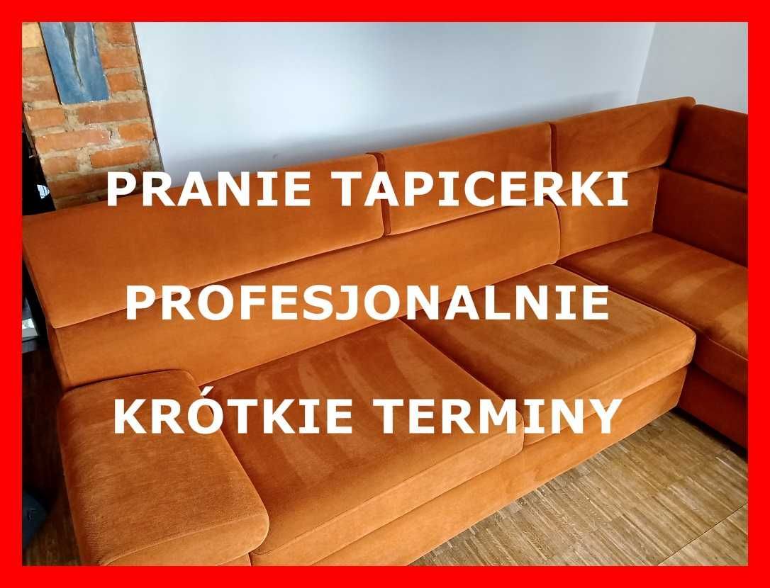 Pranie czyszczenie tapicerki Karcher, dywany, narożniki, z dojazdem