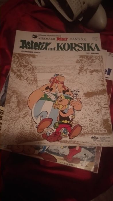 комиксы книга немецкий набор 3шт asterix und der kupferkessel obelix