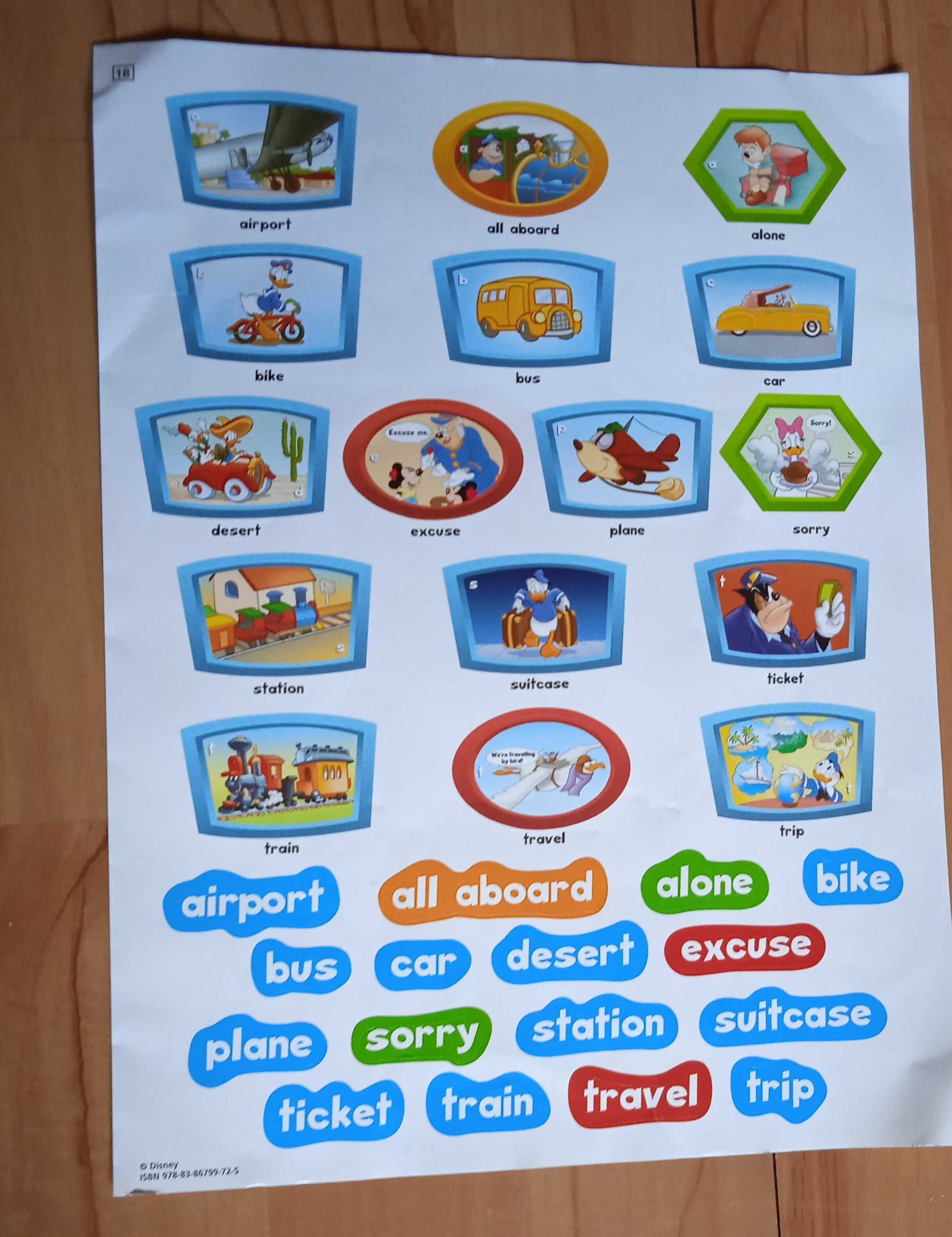 Język angielski dla dzieci z Disney DVD