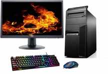 Gamingowy PC Zestaw i5 32GB 480GB SSD +2TB nVidia 4GB Monitor 24' FHD