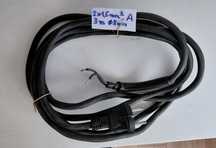Kabel, przewód zasilający dwużyłowy, gumowanyi 3m wiertarka diaksa