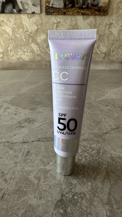 СС крем SPF 50 Lacura