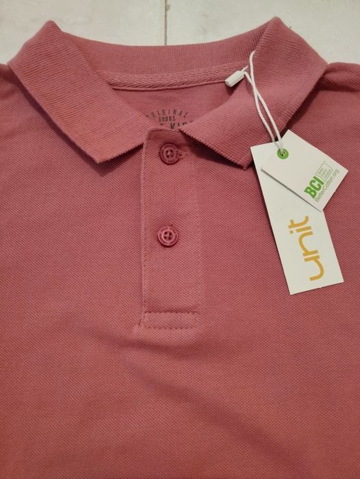 Polo Bordeaux Claro Novo da Unit Kids - 11/12 anos