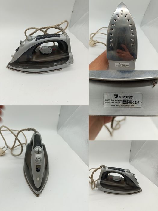Сучасна праска в робочому стані з паром Tefal дорожня маленька праска