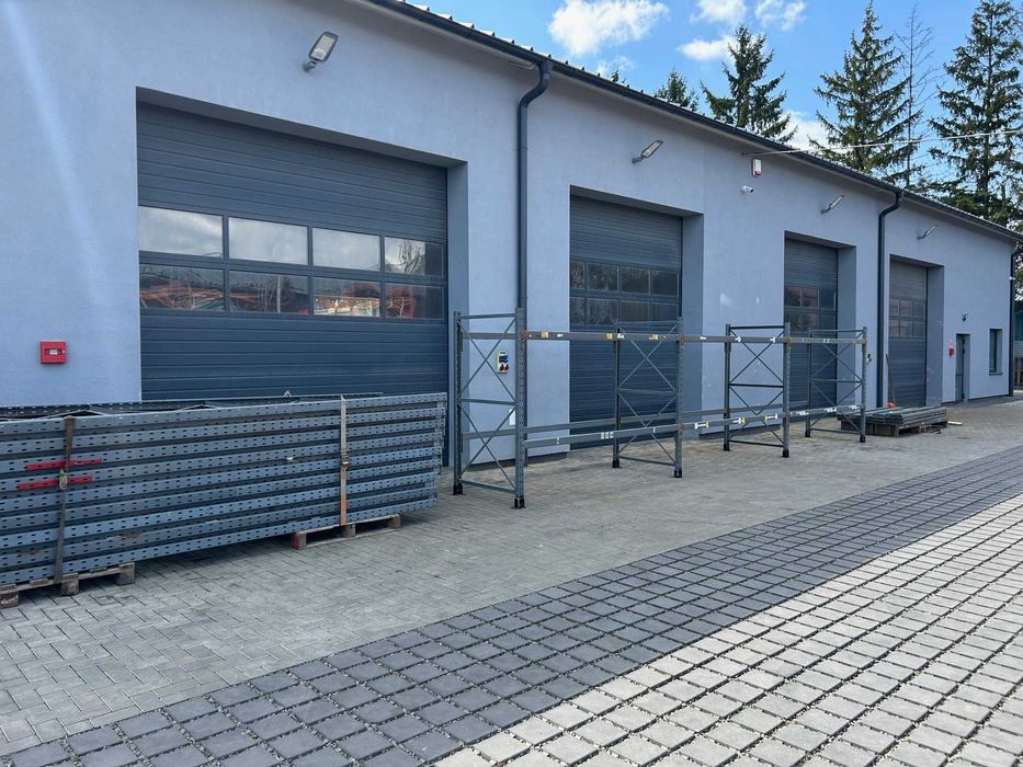 Regały magazynowe paletowe magazynowe hala garaż magazyn belka 275cm