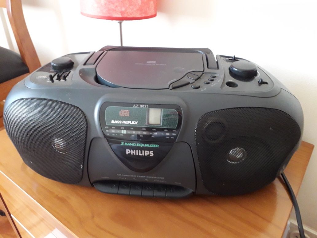 Rádio portátil marca Philips